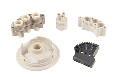 High temperature machined plastic parts